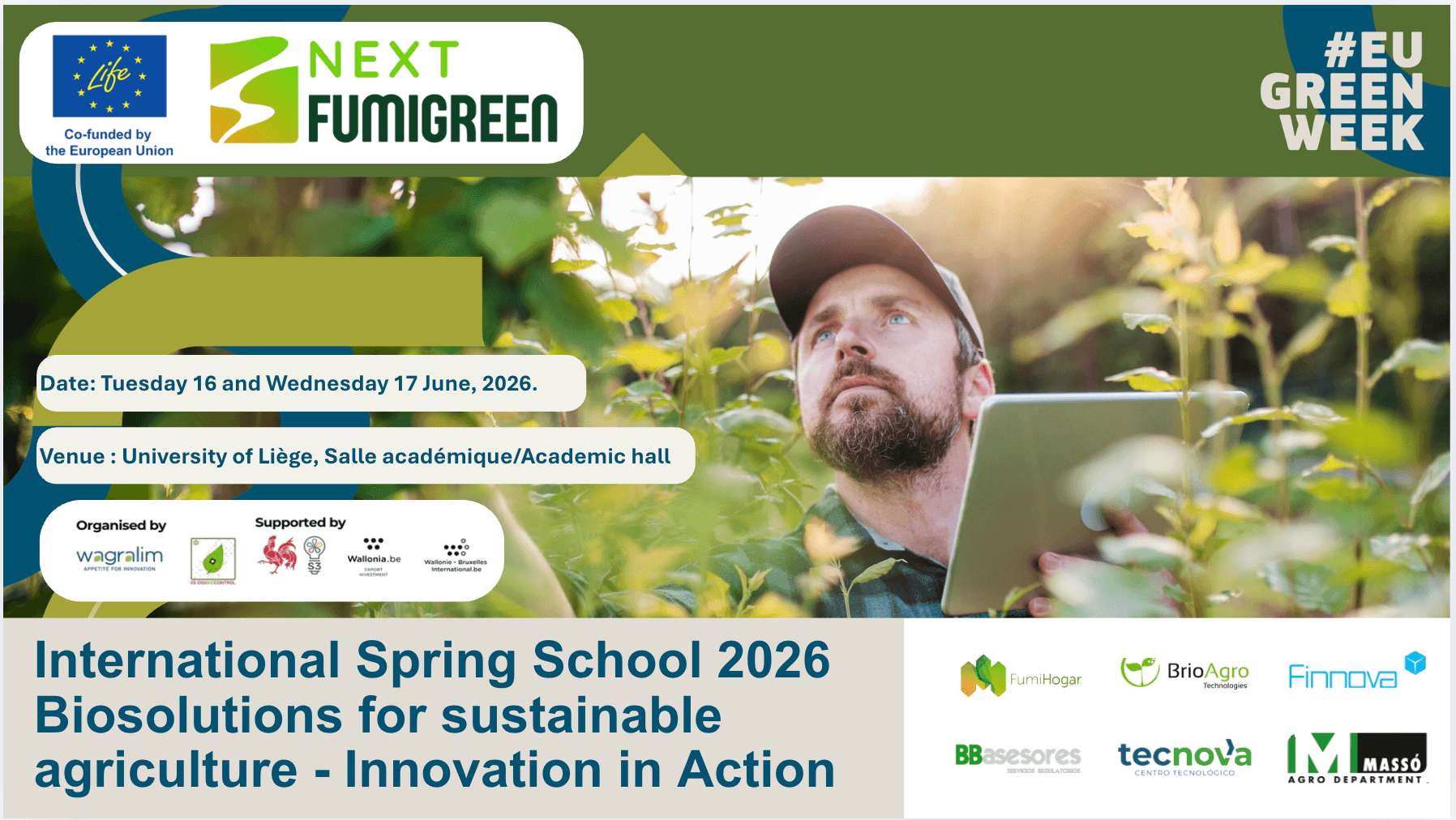 LIFE NextFUMIGREEN to Participate in Wagralim’s International Spring School