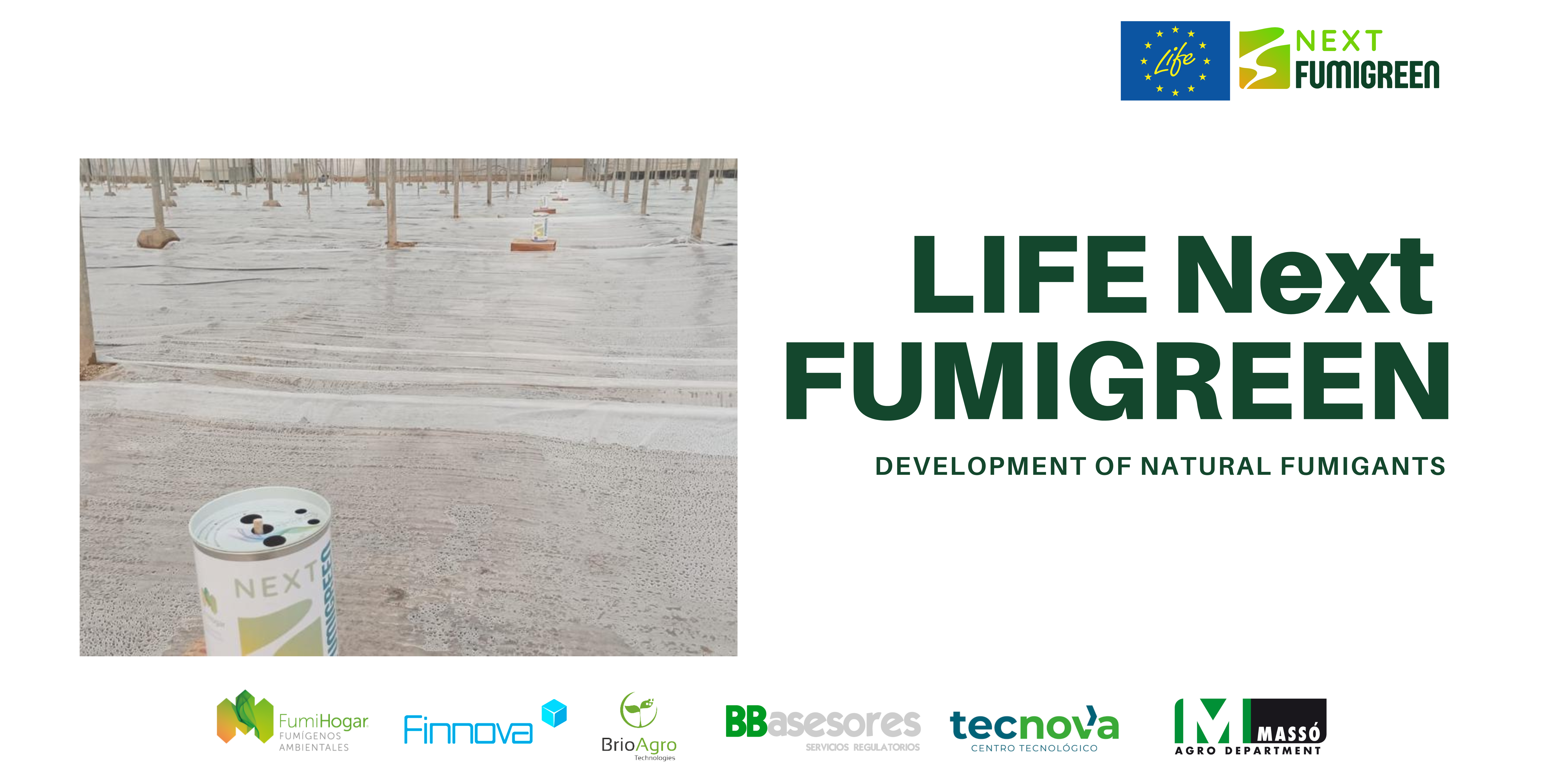LIFE NextFUMIGREEN project, solution to the withdrawal of the EU proposal on the sustainable use of pesticides