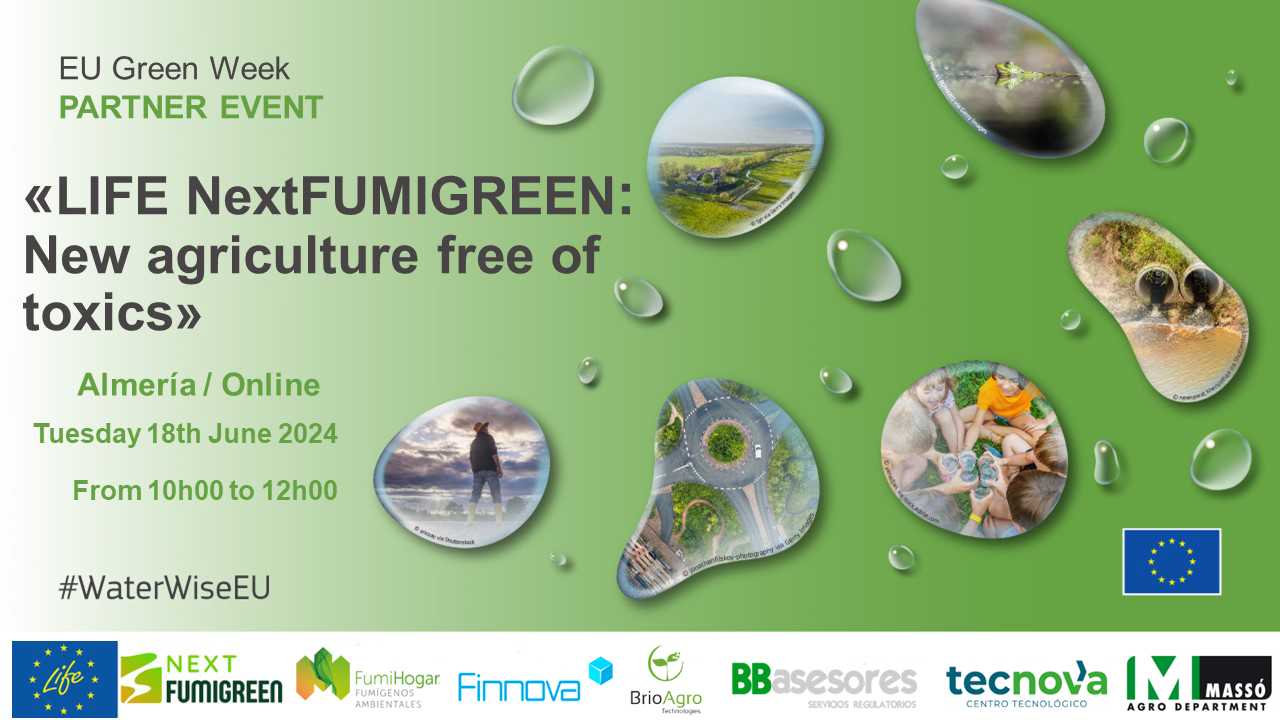 Antonio Bartolomé Mena Rubio, Territorial Delegate for Agriculture, Fisheries, Water and Rural Development in Almería, will open the webinar “LIFE NextFUMIGREEN: New Toxic-Free Agriculture.”