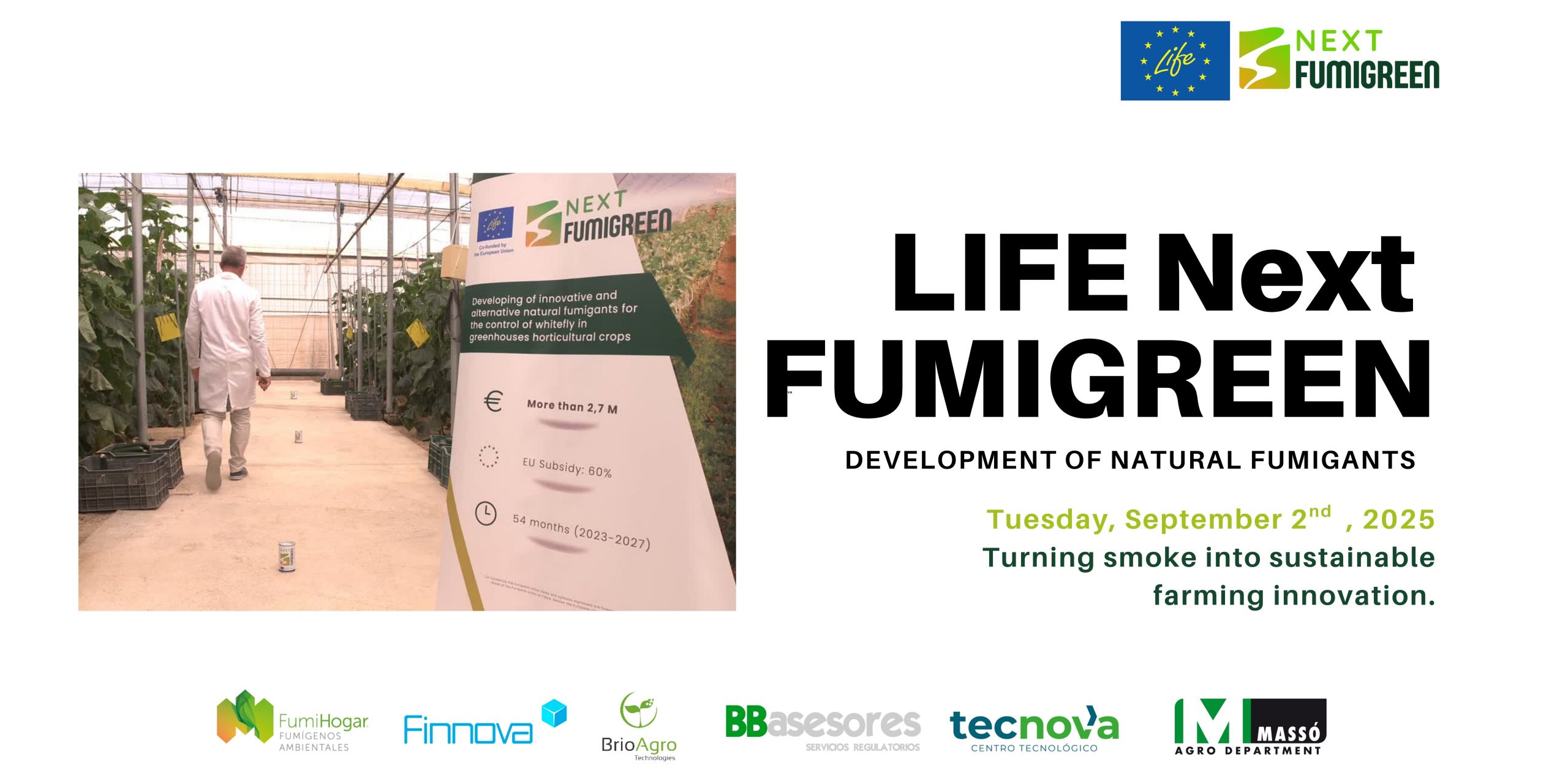 Smoke, an innovative ally in the sustainable protection of horticultural crops