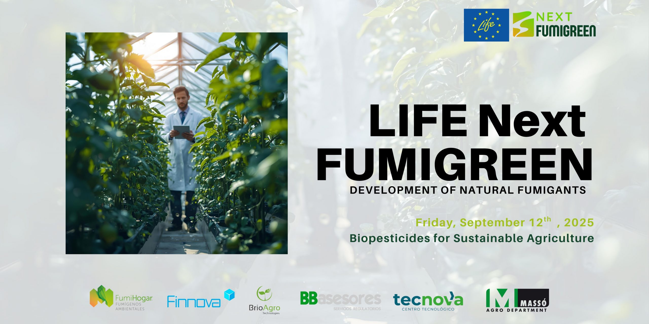 LIFE NextFUMIGREEN drives sustainable biopesticides in line with European plant protection priorities